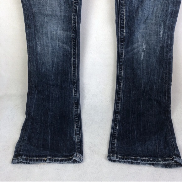 Miss Me | Women’s Fallen Angel Embellished Wings Bootcut Jeans - Picture 3 of 16